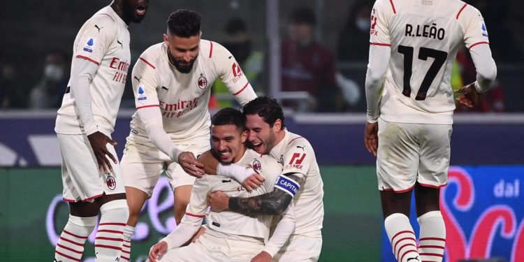 Bologna-Milan 2-4, poker e rossoneri in testa