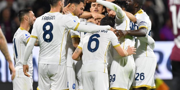 Salernitana-Napoli 0-1, decima vittoria per azzurri