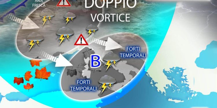 Maltempo e rischio alluvioni per tutta la settimana: ecco dove