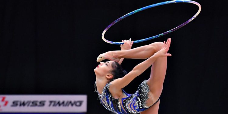 Ginnastica ritmica, Raffaeli storico bronzo nel cerchio