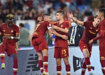 Roma piega 2-0 Empoli, gol di Pellegrini e Mkhitaryan