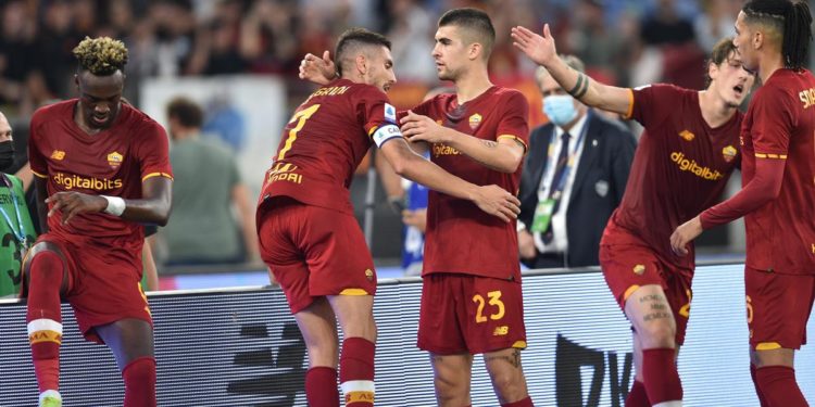 Roma piega 2-0 Empoli, gol di Pellegrini e Mkhitaryan
