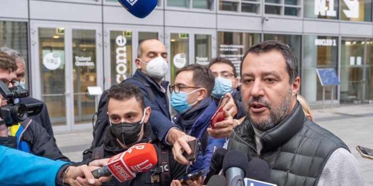 Green pass, Salvini: “Via a inizio 2022, no limiti con 90% vaccinati”