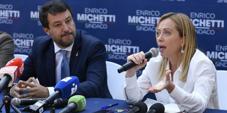 Elezioni Roma, Salvini-Meloni tirano volata a Michetti: “Sinistra ci teme”