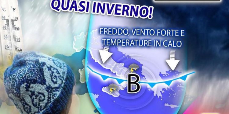 Freddo e pioggia sull’Italia, poi torna il sole: dove e quando