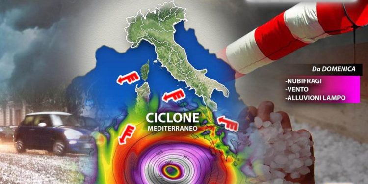 Maltempo in arrivo nel weekend 22-23 ottobre, rischio alluvioni: ecco dove