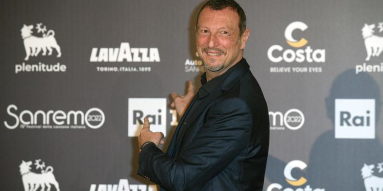 Sanremo 2022, Amadeus: “Se prendo il Covid non c’è piano B”