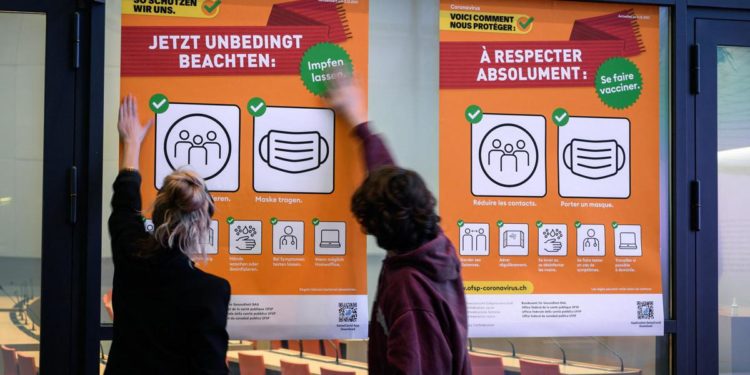Covid oggi Svizzera, 38.437 contagi in 96 ore
