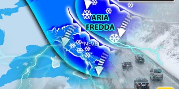 Freddo artico sull’Italia, il meteo fino a martedì 11 gennaio