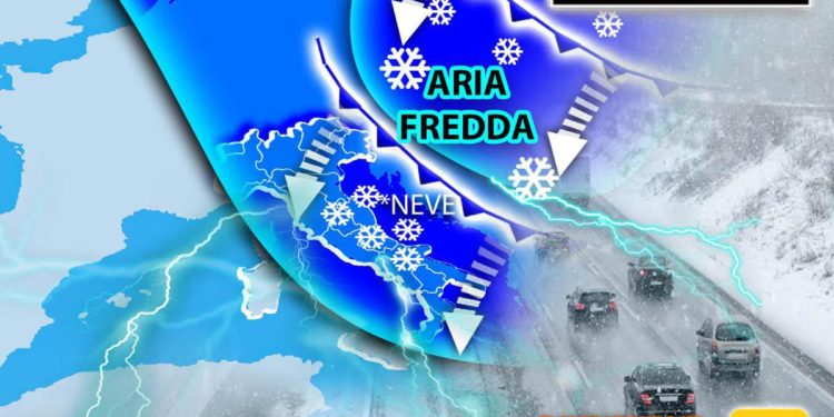 Freddo artico sull’Italia, il meteo fino a martedì 11 gennaio