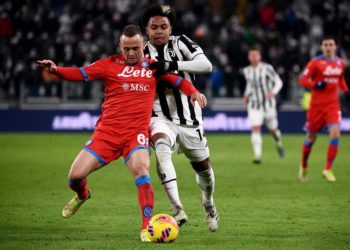 Juventus-Napoli 1-1, Chiesa risponde a Mertens