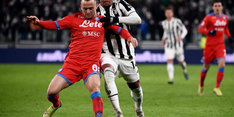 Juventus-Napoli 1-1, Chiesa risponde a Mertens