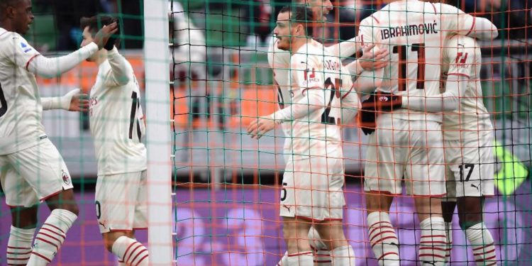 Venezia-Milan 0-3, gol Ibra e doppio Theo Hernandez