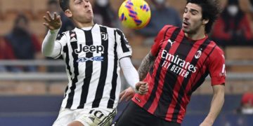 Milan-Juventus 0-0, l’Inter allunga in vetta