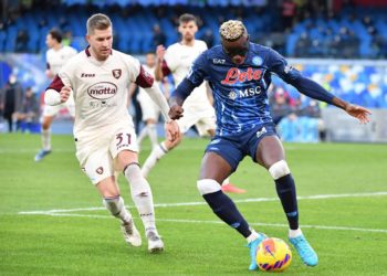 Napoli-Salernitana 4-1 e secondo posto in classifica per gli azzurri