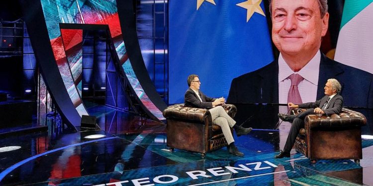 Renzi: “Draghi? Al Colle o a Chigi, ma non possiamo farne a meno”