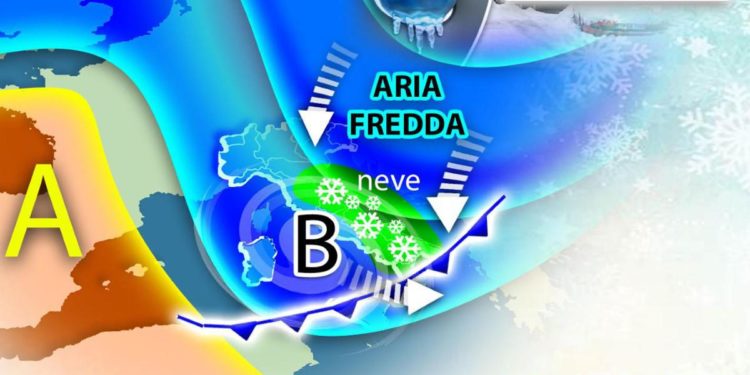 Pioggia, freddo e neve sul weekend: il meteo fino al 10 gennaio