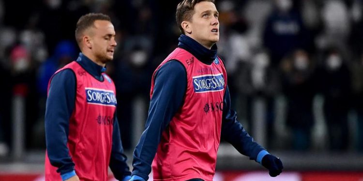 Napoli, Zielinski positivo al covid dopo partita con Juve