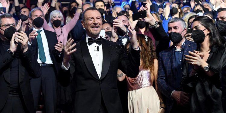 Sanremo 2022, ascolti: boom per la serata finale