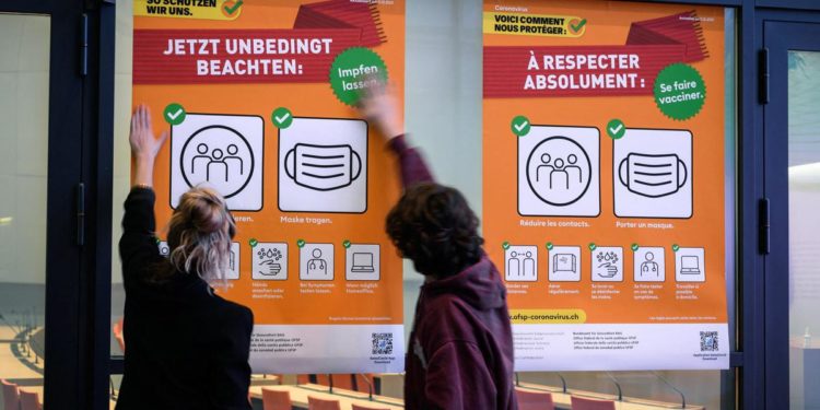 Covid Svizzera oggi, quasi 49mila contagi nelle ultime 72 ore