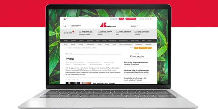 Adnkronos dedica canale di informazione e approfondimento sul Pnrr