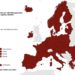 Covid oggi, Italia resta rosso scuro: la mappa Ecdc