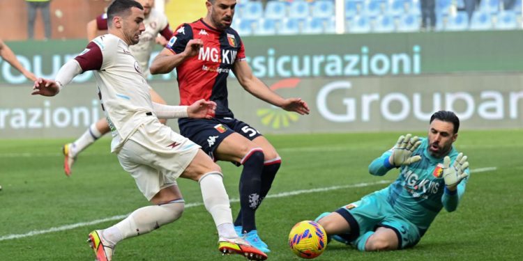 Genoa-Salernitana 1-1, pareggio non serve a nessuno