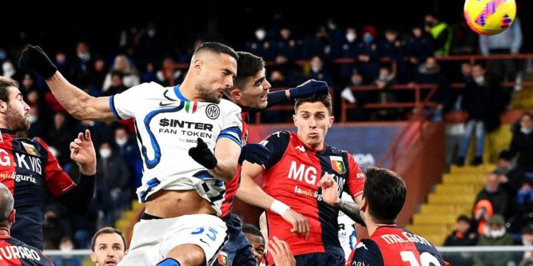 Genoa-Inter 0-0, nerazzurri falliscono aggancio in vetta