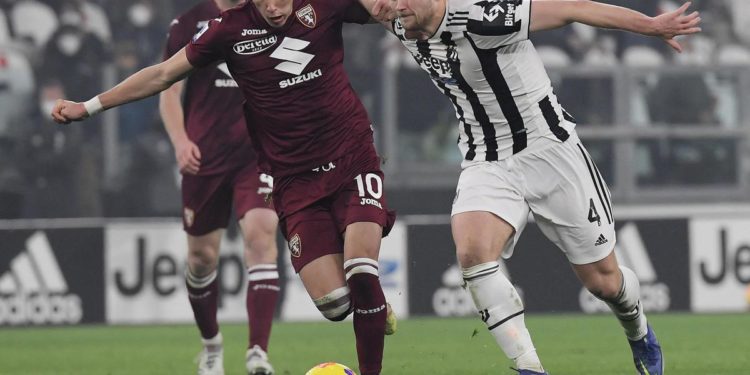 Juve-Torino 1-1, de Ligt e Belotti: botta e risposta nel derby