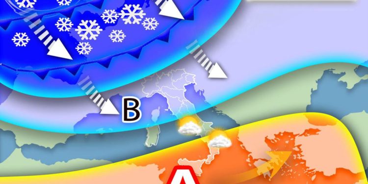 Neve, pioggia e freddo: torna inverno con ciclone di San Valentino