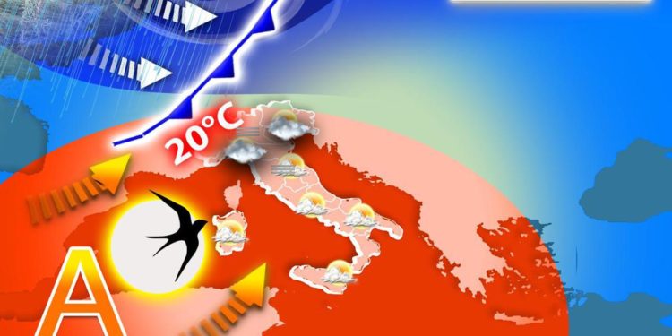 Weekend 18-20 febbraio meteo variabile, poi una settimana di primavera