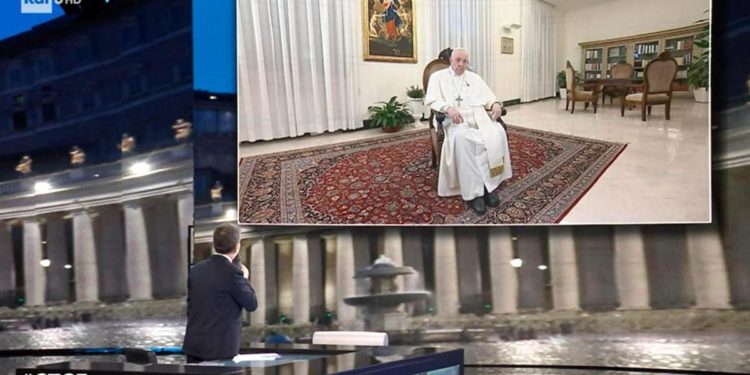 Papa Francesco a Che tempo che fa: “Migranti vanno accolti e integrati”