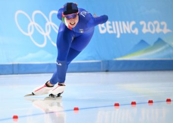 Pechino 2022, pattinaggio velocità: Lollobrigida bronzo nella mass start
