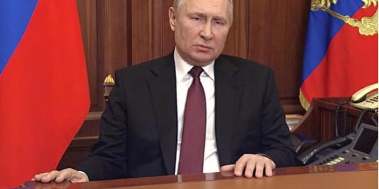 Ucraina-Russia, media: dichiarazione guerra Putin registrata 3 giorni fa