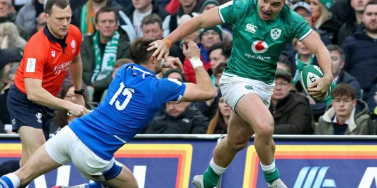 Sei Nazioni, Irlanda-Italia 57-6