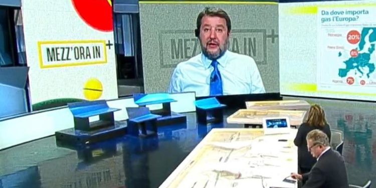 Guerra Ucraina-Russia, Salvini: “Roma potrebbe ospitare colloqui”