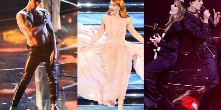 Sanremo 2022, Achille Lauro punk, Noemi diva in rosa: le pagelle ai look