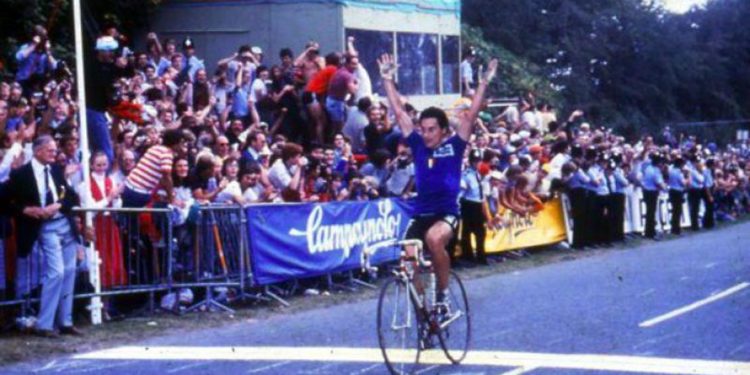 Saronni torna in corsa a Goodwood a 40 anni dalla storica ‘fucilata’ mondiale