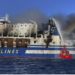 Incendio traghetto Grecia, trovato vivo uno dei passeggeri dispersi