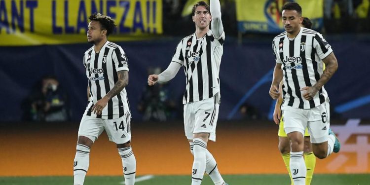 Champions, Villarreal-Juve 1-1: Parejo risponde a Vlahovic