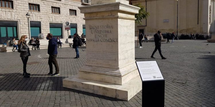Malattie rare, a Roma il ‘monumento invisibile’ dedicato a milioni di storie