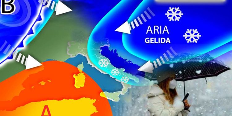 Meteo, freddo da Russia e neve fino in pianura: ecco dove