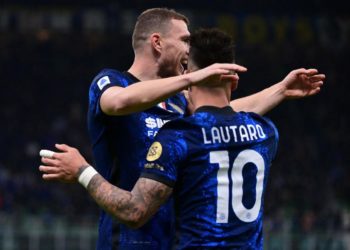 Inter-Salernitana 5-0, tris Lautaro e primo posto