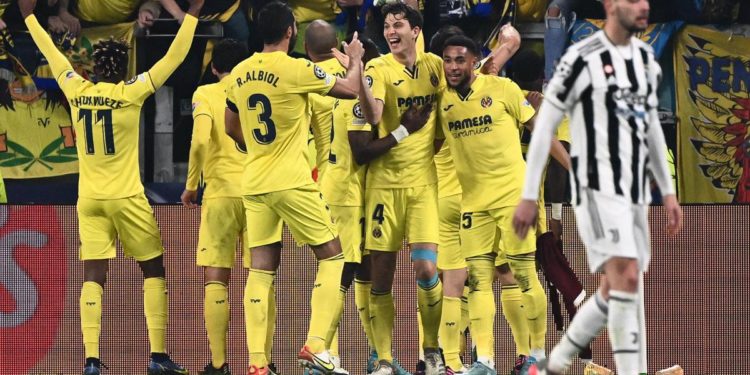 Juve-Villarreal 3-0, bianconeri fuori dalla Champions League