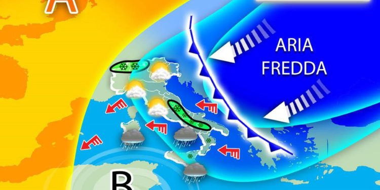 Ancora neve e freddo sull’Italia, poi cambia tutto: il meteo