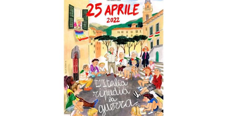 25 aprile, Anpi presenta manifesto: “L’Italia ripudia la guerra”