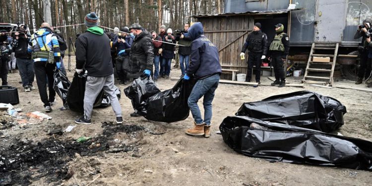 Ucraina-Russia, “più di 720 morti a Bucha e in altri sobborghi Kiev”