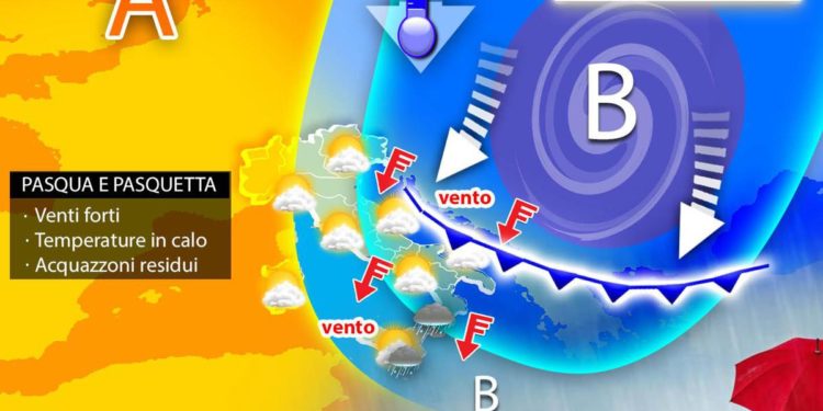 Weekend Pasqua e Pasquetta, più sole che pioggia ma occhio al vento