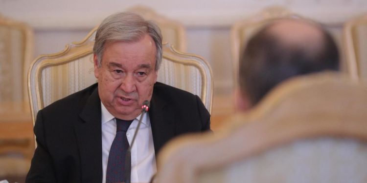 Ucraina, Guterres a Mosca: “Tregua il prima possibile”