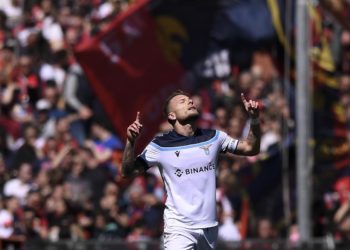 Genoa-Lazio 1-4, Immobile show con tripletta